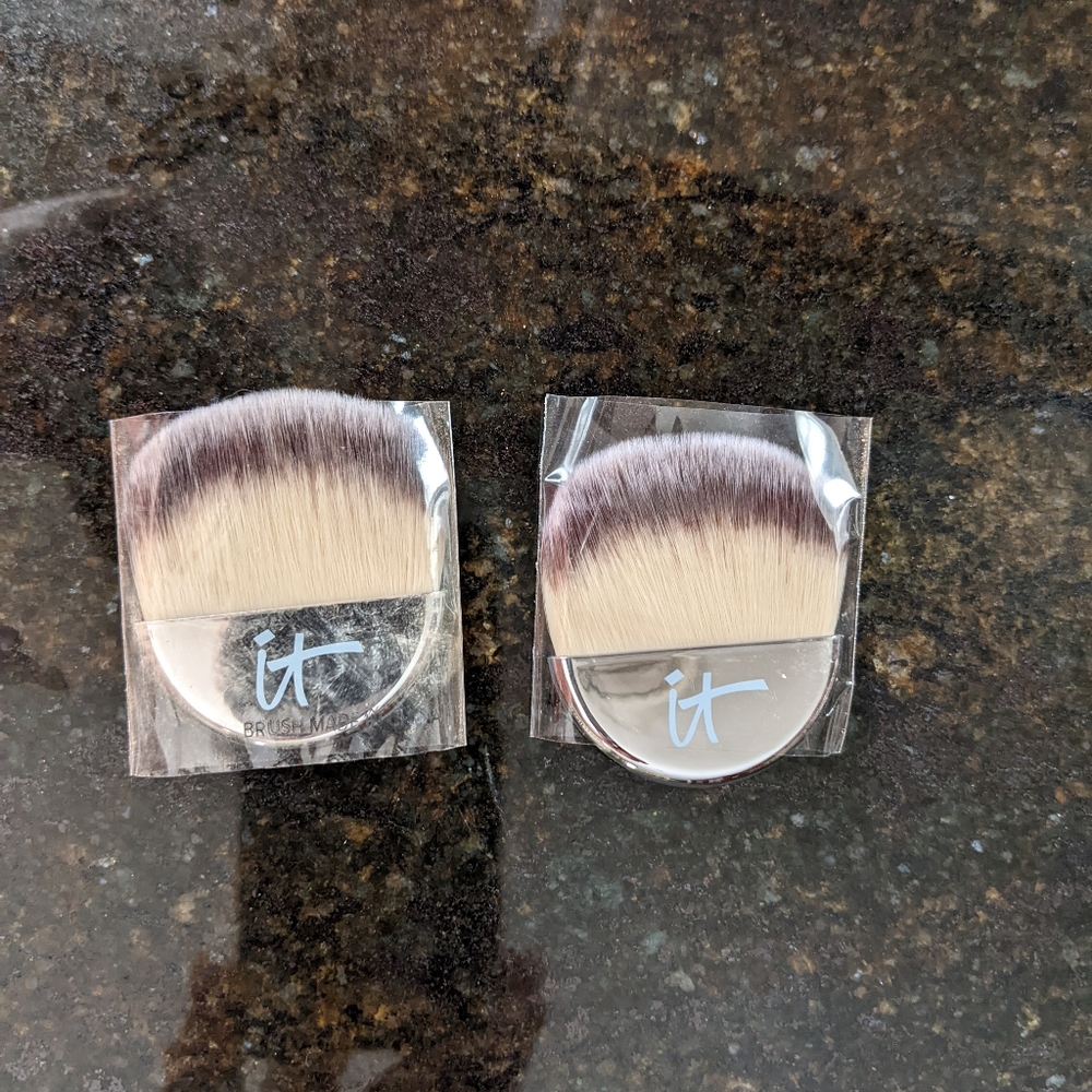 NWOT 2 small never used blush brushes (prefer to sell as a pair)